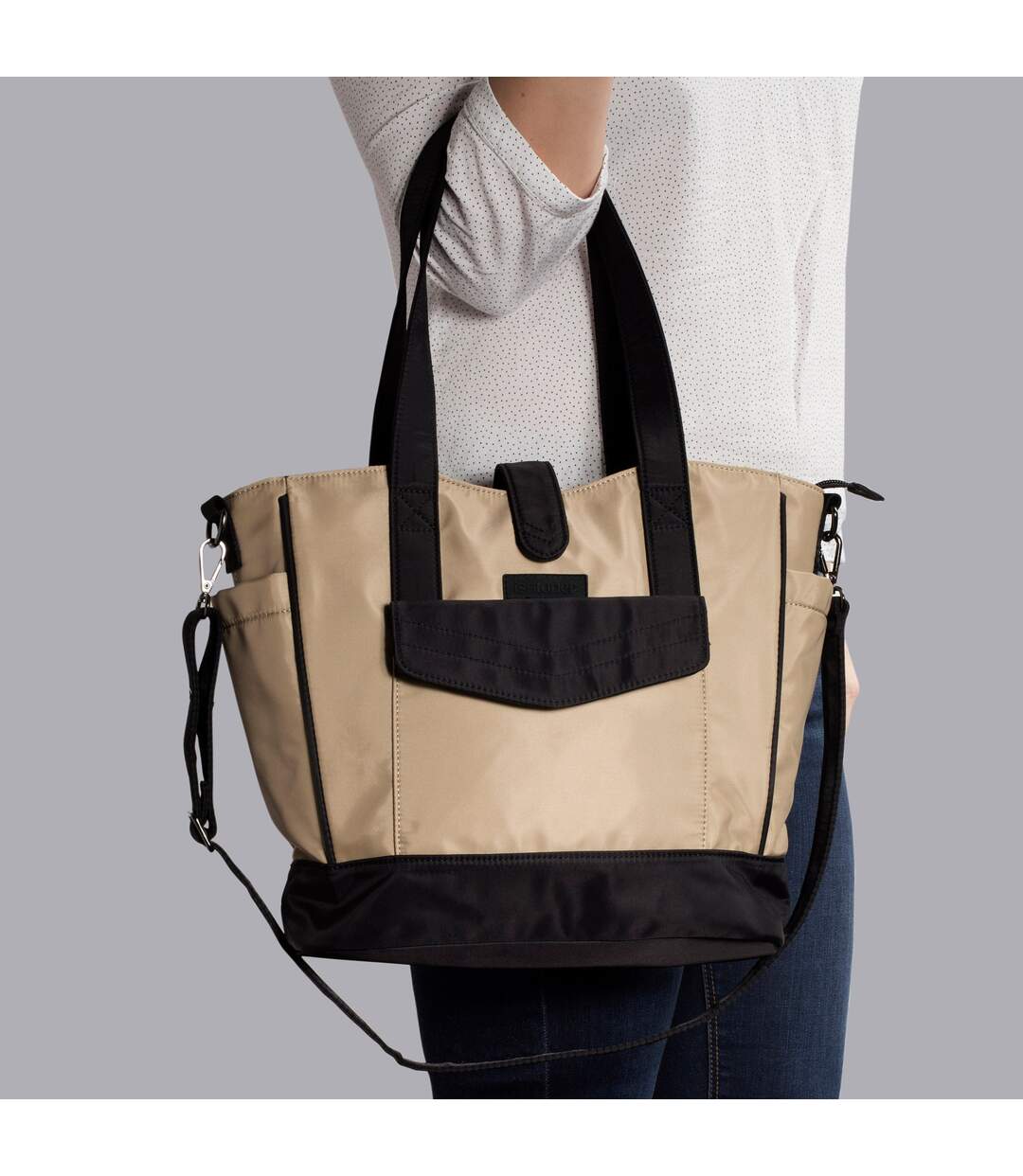 Isotoner Sac femme petit cabas