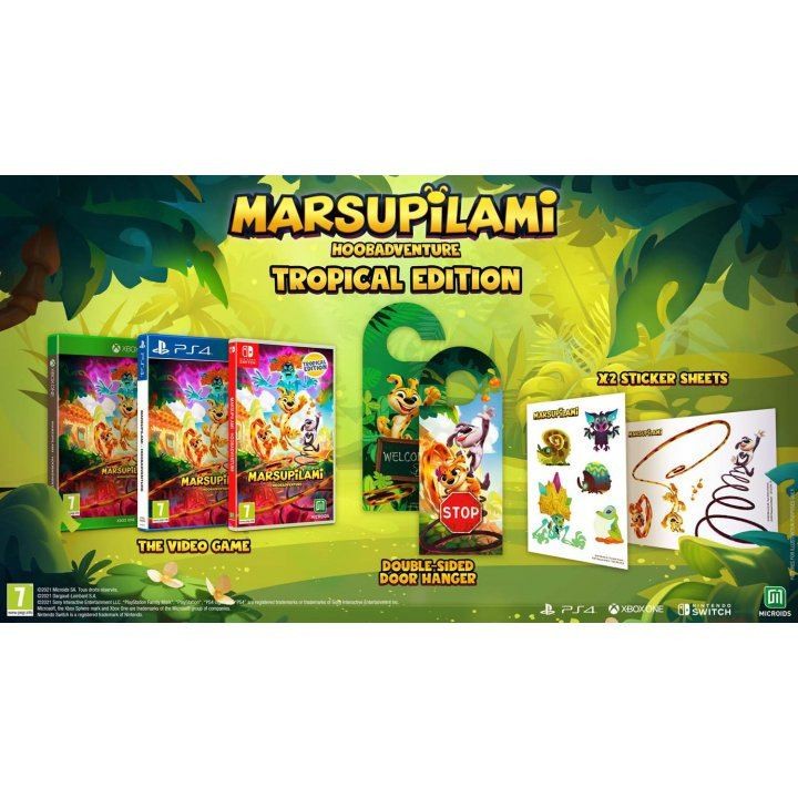 Marsupilami: Hoobadventure (Tropical Edition)- PlayStation 4