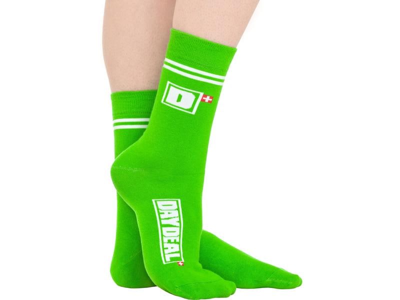 DayDeal.ch DayDeal Collection Grösse 43- 46, Grün Socken im DayDeal-Design