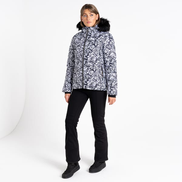 Veste de ski DARE 2B GLAMORIZE III JKT BLK/WHTLEOPA