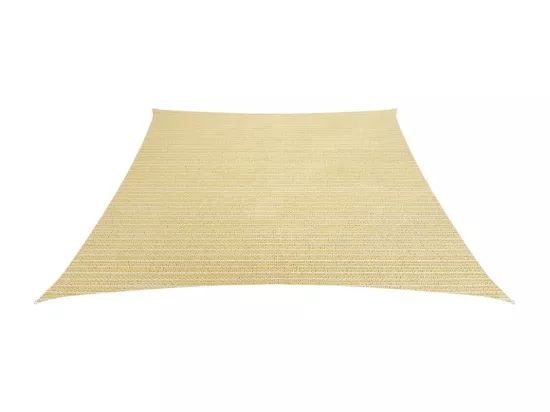 Voile d'ombrage 160 g/m² Beige 4/5x3 m PEHD
