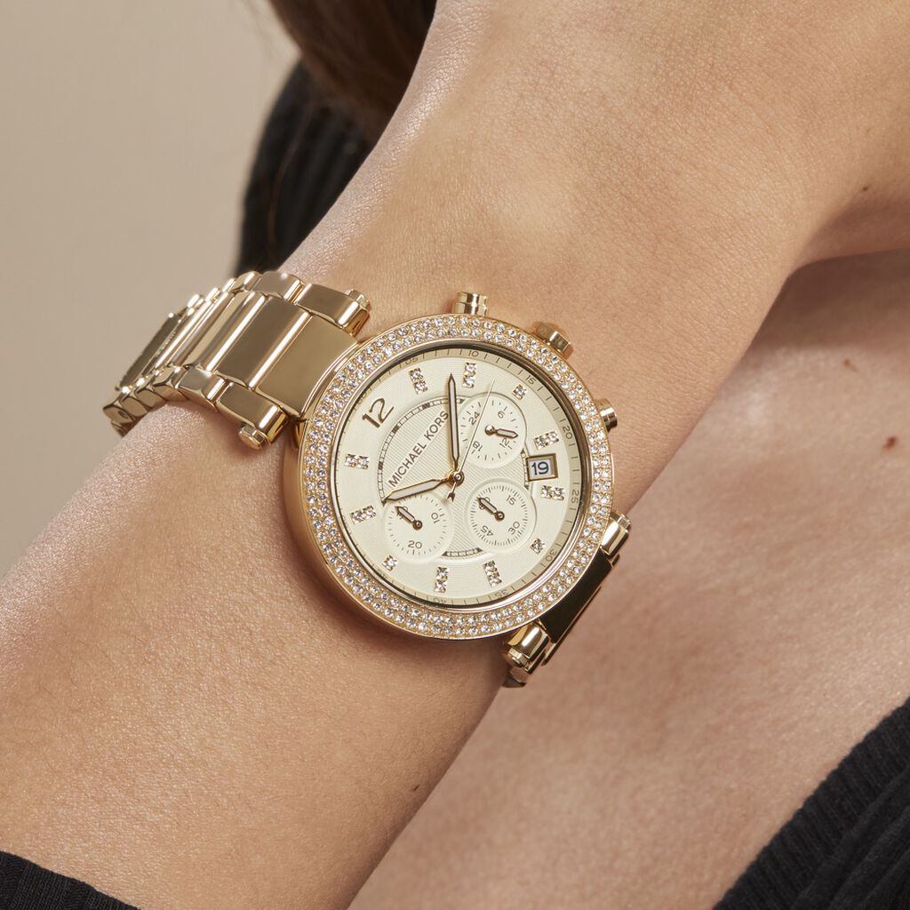 Montre Michael Kors Parker Champagne