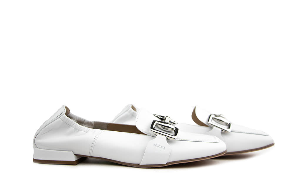 Hogl Loafer Weiss Silber