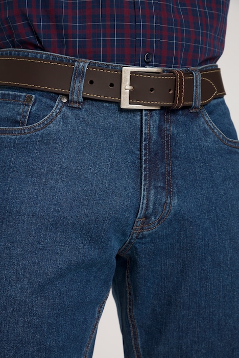Leder-Gürtel, PullUp-Leder, Metall-Schließe, 4 cm breit, bis Gr. 170cm