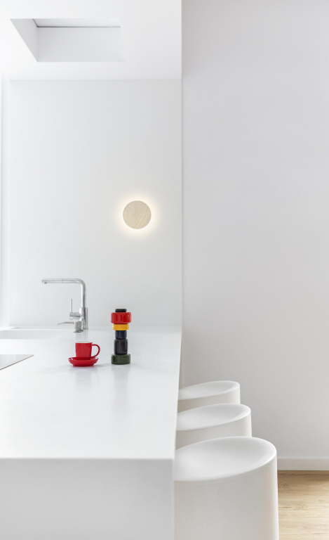 Vibia Dots 4675 wandlamp LED Ø17.5 Green L1