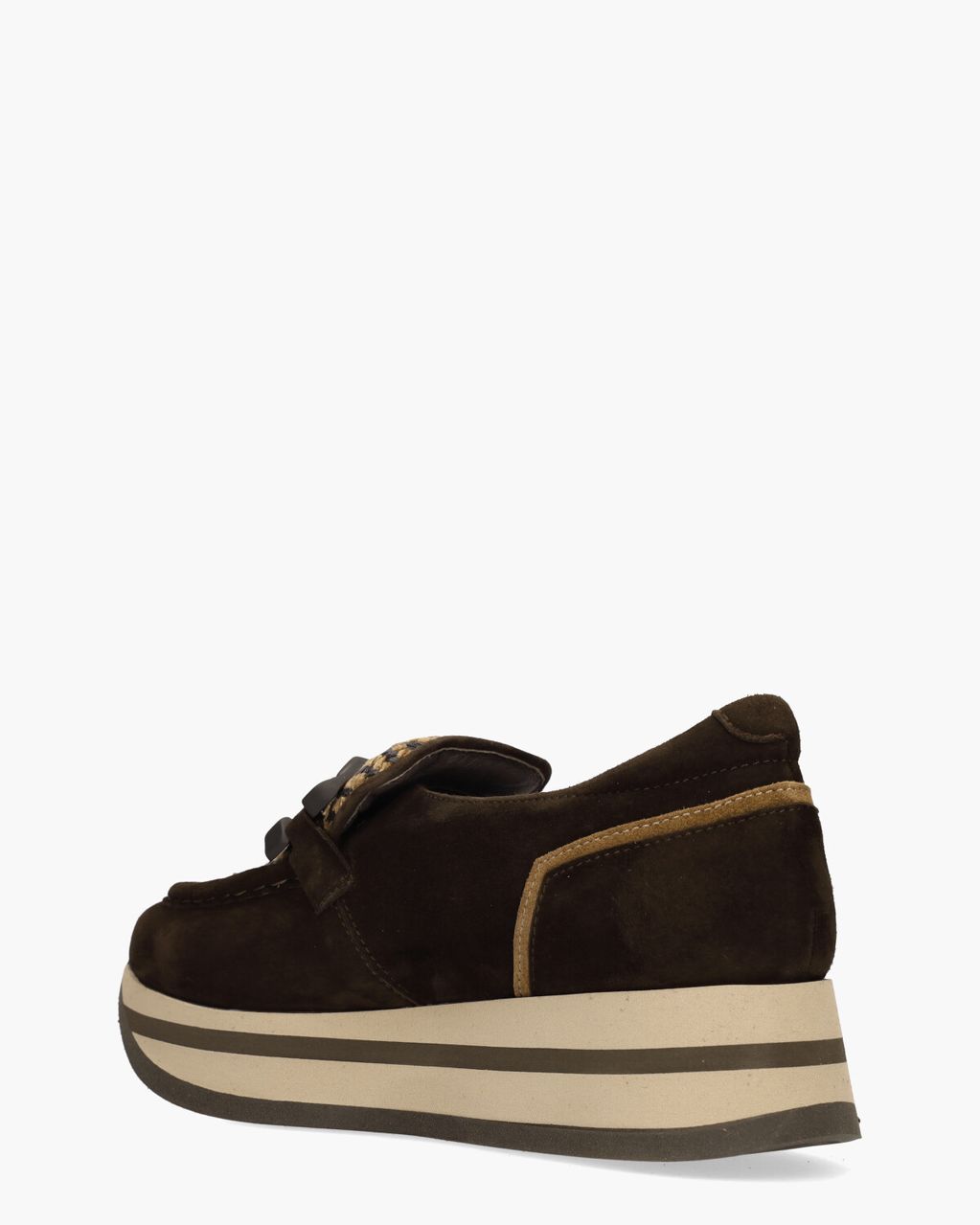 Softwaves Celine Donkerbruin Damesloafers