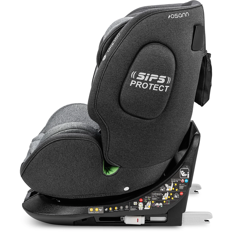 osann Autokindersitz One360 iSize Universe Grey
