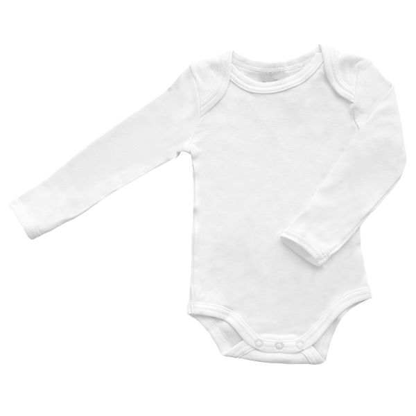 Babylook Romper Lange Mouw White