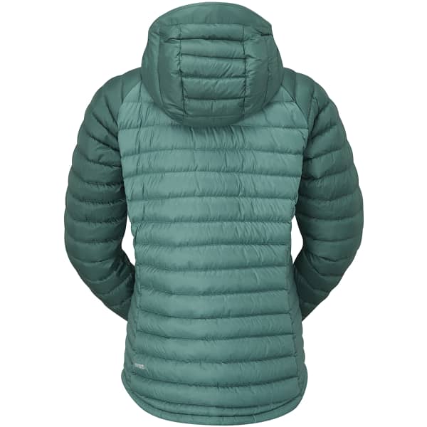 Doudoune randonnée RAB MICROLIGHT ALPINE JACKET W GREEN SLATE/EUCALYPTUS