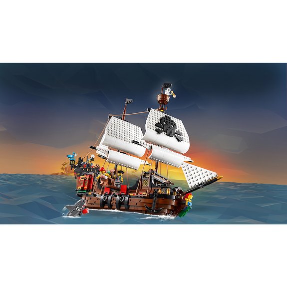 Le bateau pirate LEGO CREATOR 31109