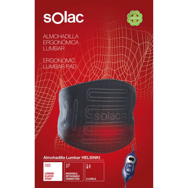 SOLAC Varmepude Ergonomisk Helsinki Lænden