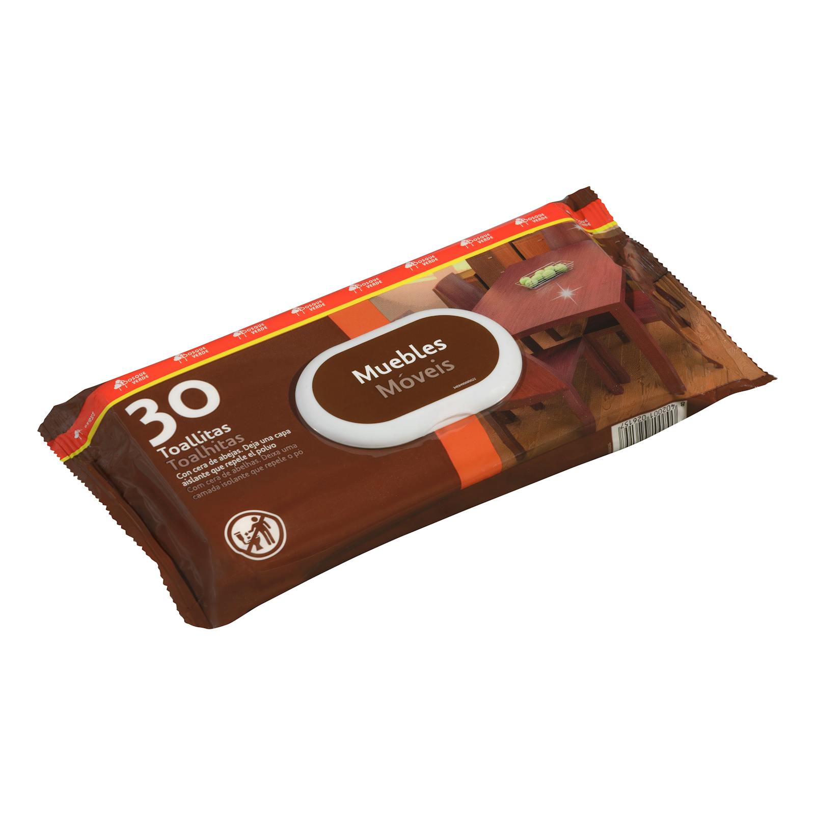 Lingettes nettoyantes pour meubles Green Forest