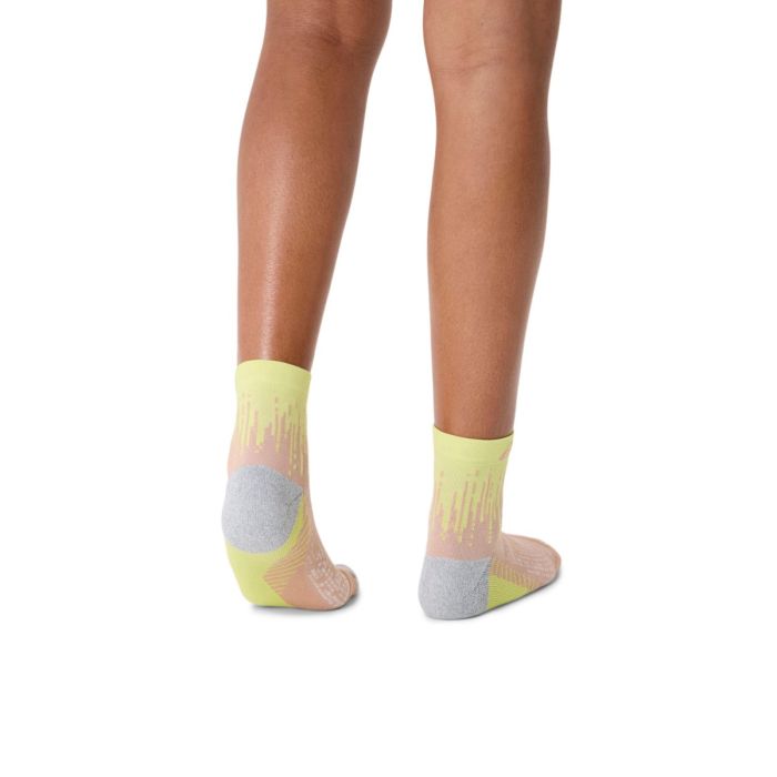 Asics Unisex Strømper Performance Run Sock Quarter Gul