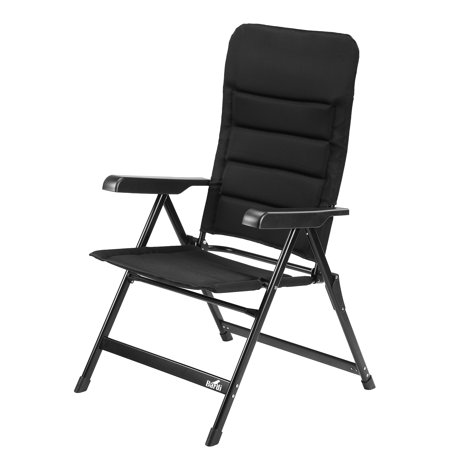 Bardi 7 standen Black luxe klapstoel - set van 6