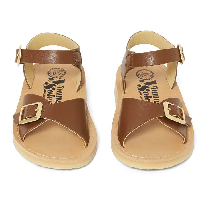 Young Soles Sandales Vegan Sonny | Marron