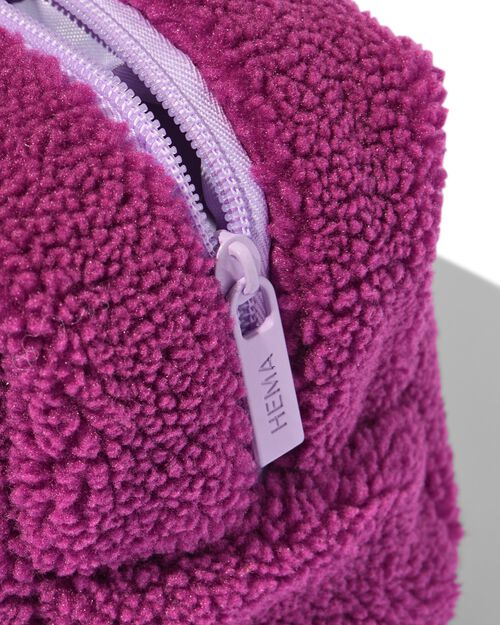 trousse de toilette en tissu teddy