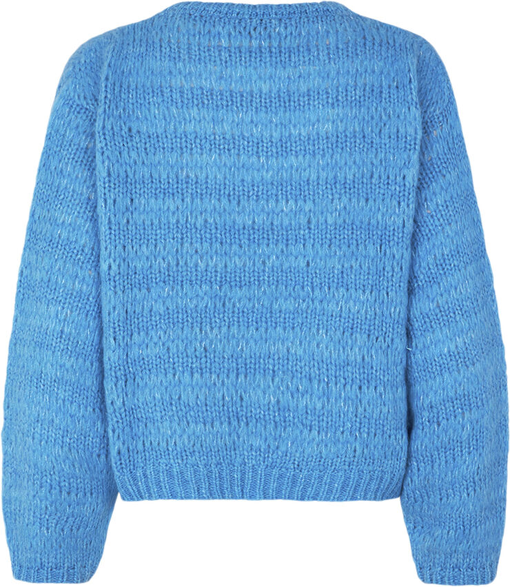 Modström GroverMD Wool o-neck Bonnie blue