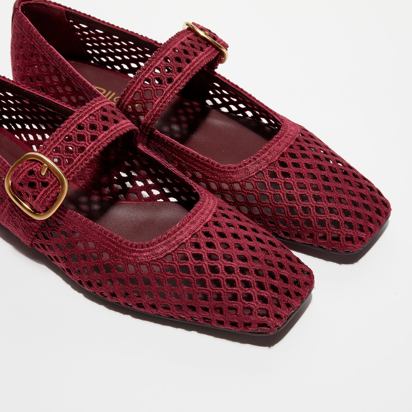 Avril Gau Ballerines Krob bordeaux