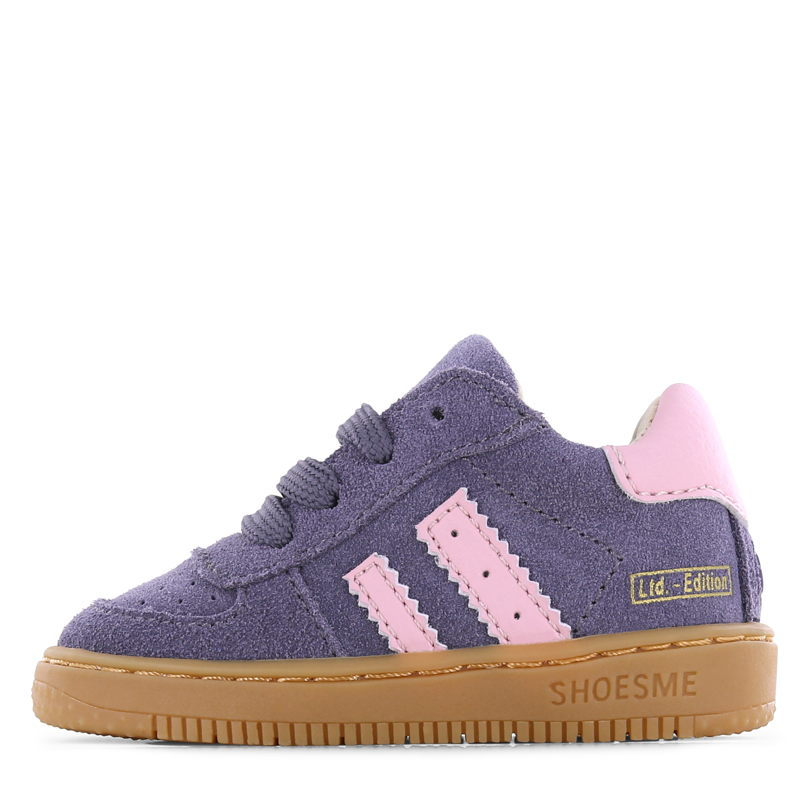 Shoesme flieder Wildleder Sneaker