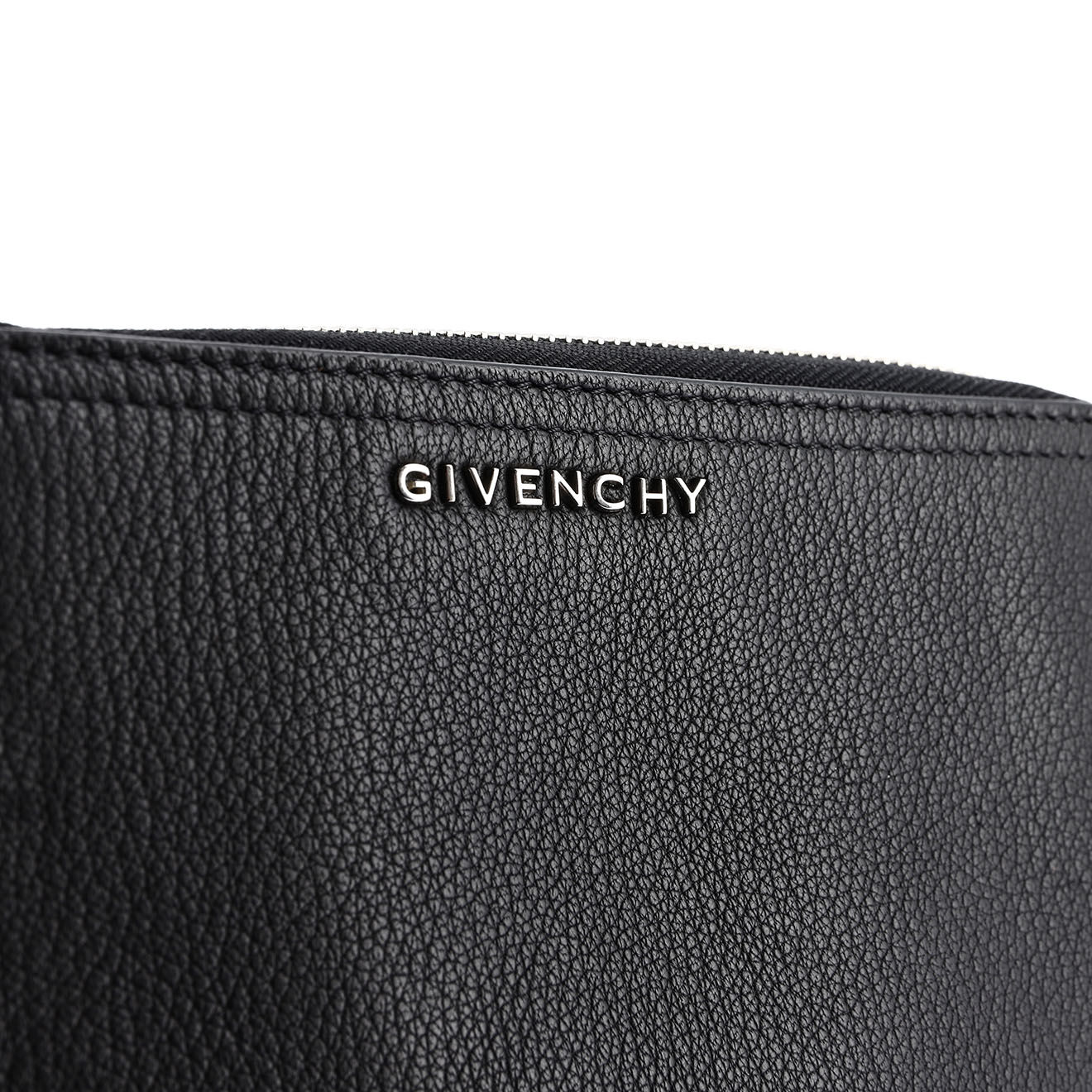 Givenchy Portefeuille en Cuir noir - Neuf sans étiquette - L.19 cm