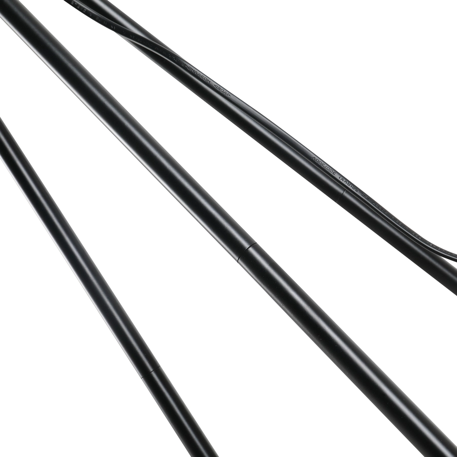 HOMCOM Tripod-Stehlampe schwarz, weiß