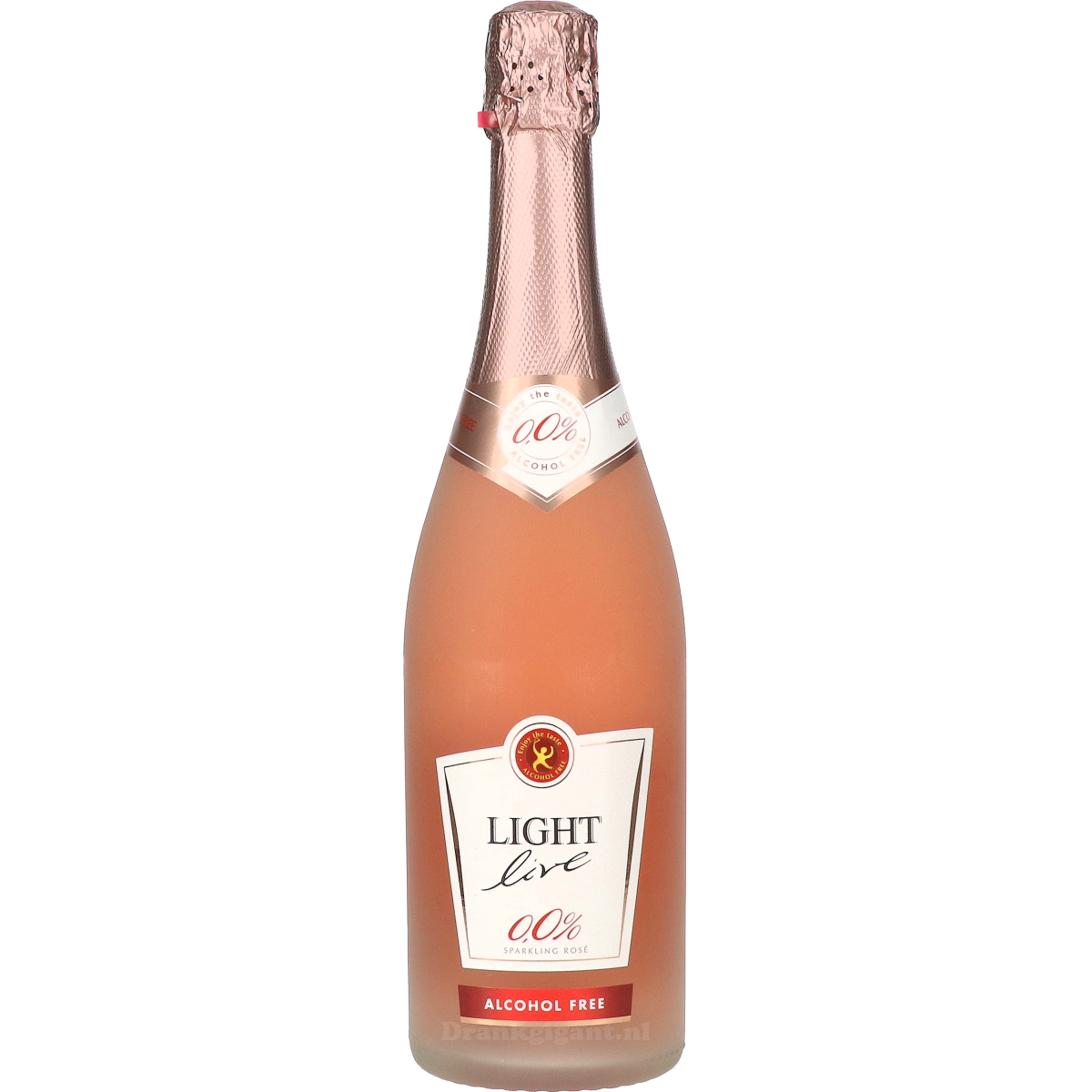 Light Live Sparkling Rose Alcoholvrij 75 cl