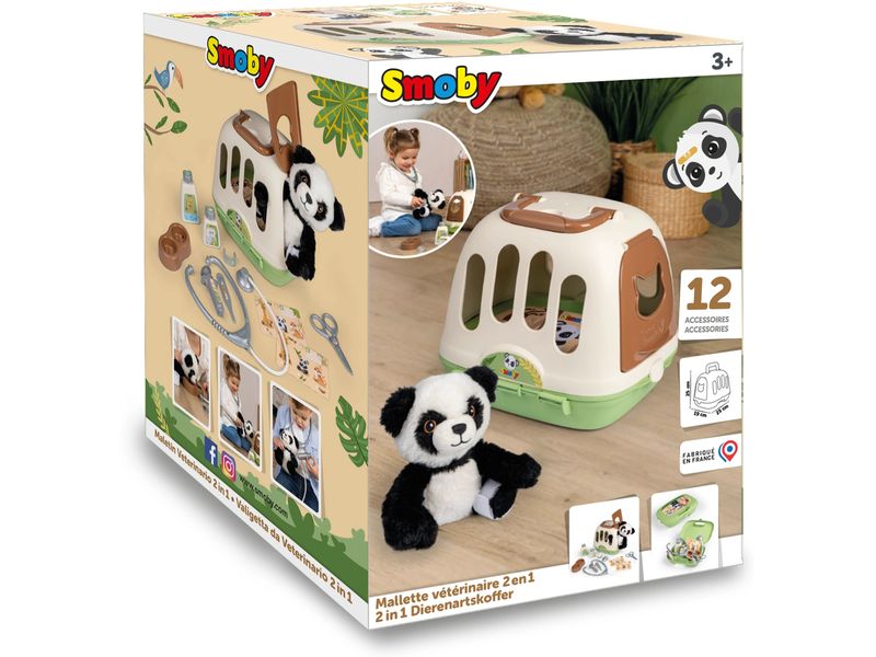 Smoby Tierarzt Koffer mit Panda Veterinärkoffer