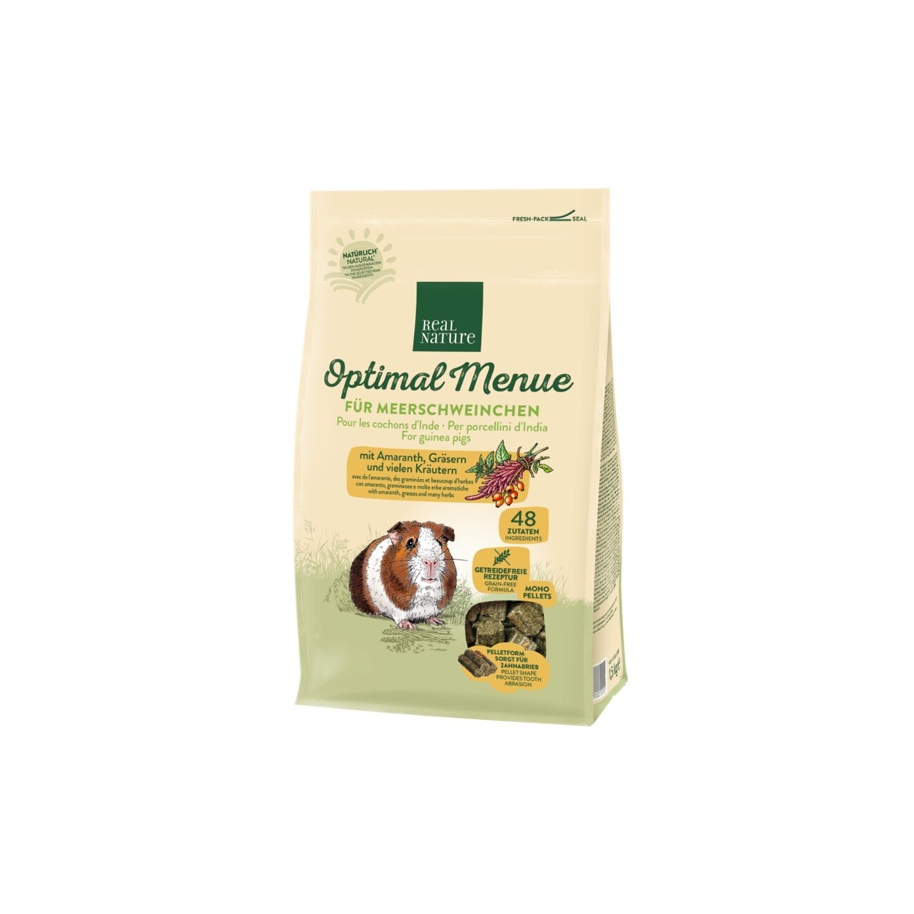 REAL NATURE Optimal Menue Meerschweinchen 1,5kg