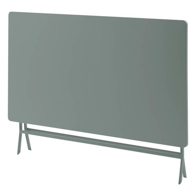Table de jardin pliante rectangulaire GREENSBORO Vert olive