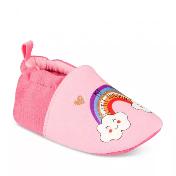 Chaussons ROSE FREEMOUSS GIRL LAYETTE