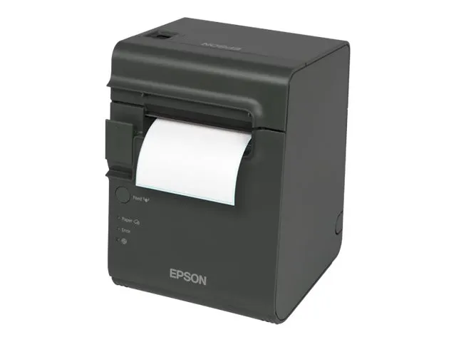 Epson TM L90 - Kvitteringsprinter - termisk linje - Rulle (8 cm) - 203 dpi - op til 150 mm/sek. - USB 2.0, seriel - skærer - mørkegrå