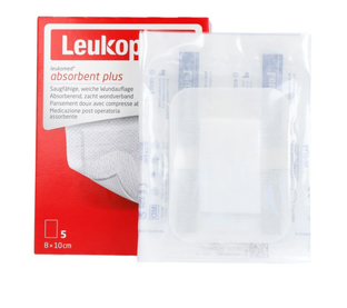 Leukoplast Leukomed Absorberend Wondverband 8cmx10cm 5ST