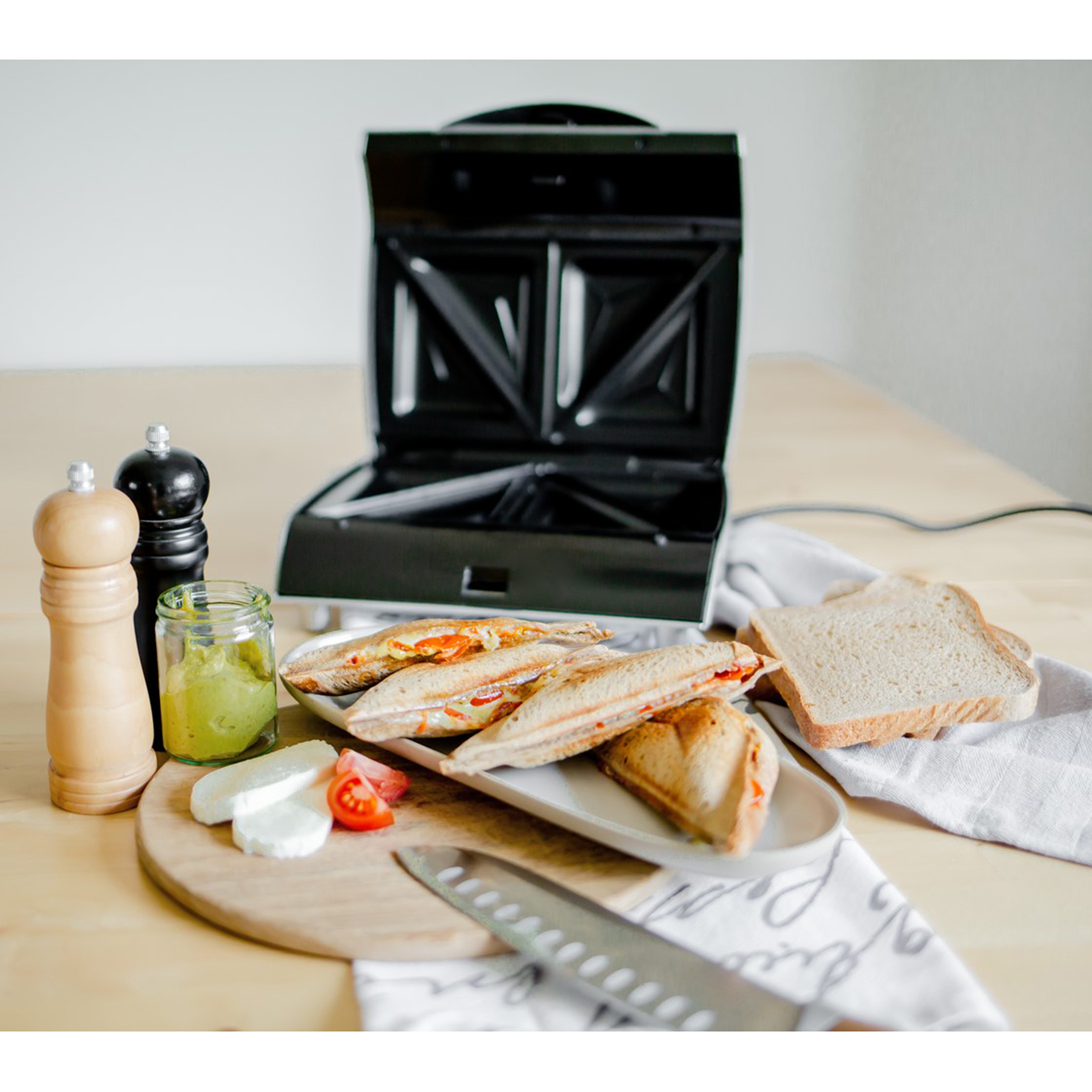 STEBA Sandwich-Toaster - silber - 700 Watt
