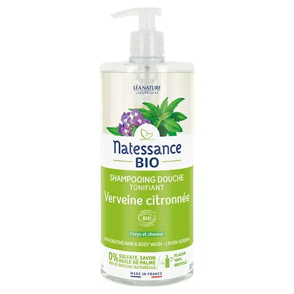 Shampoo de Banho Natessance Verbena de Limão 1L