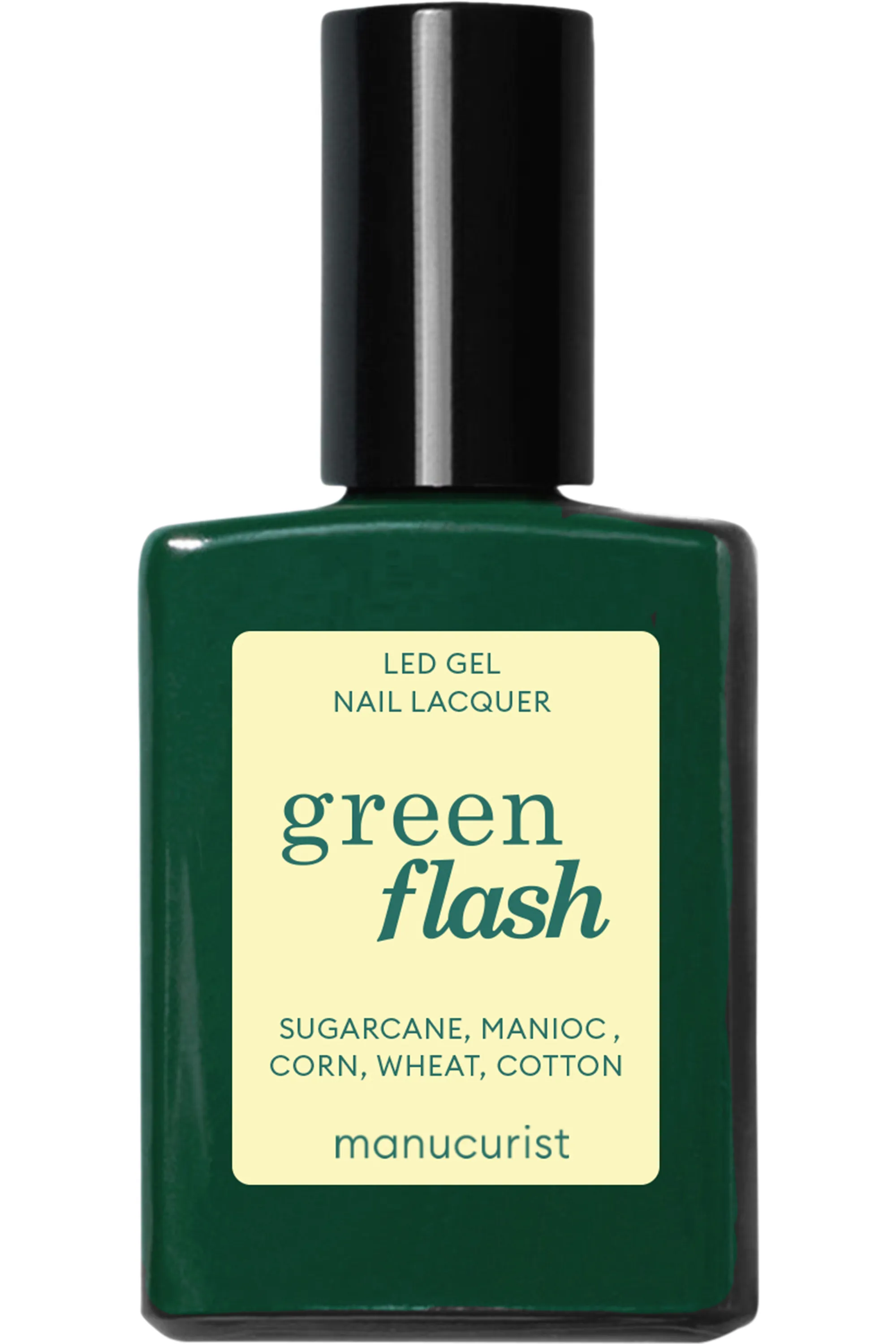 Manucurist Vernis semi-permanent Green Flash-15 ml