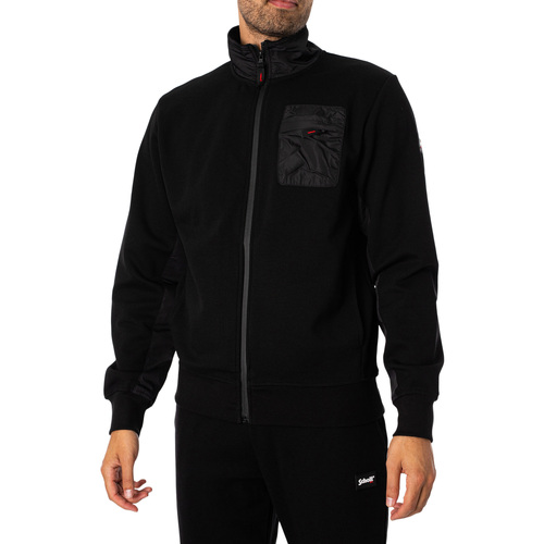 Schott - Chaqueta Deportiva Stanley Roja Negro