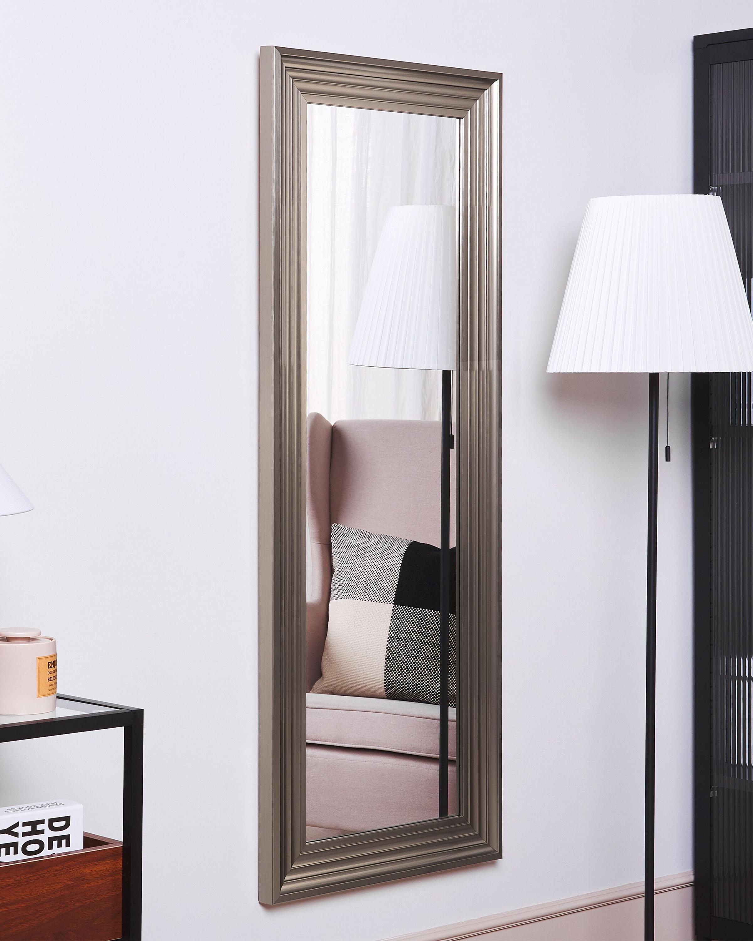 Wandspiegel CHATAIN 50 cm 130 cm Zilver