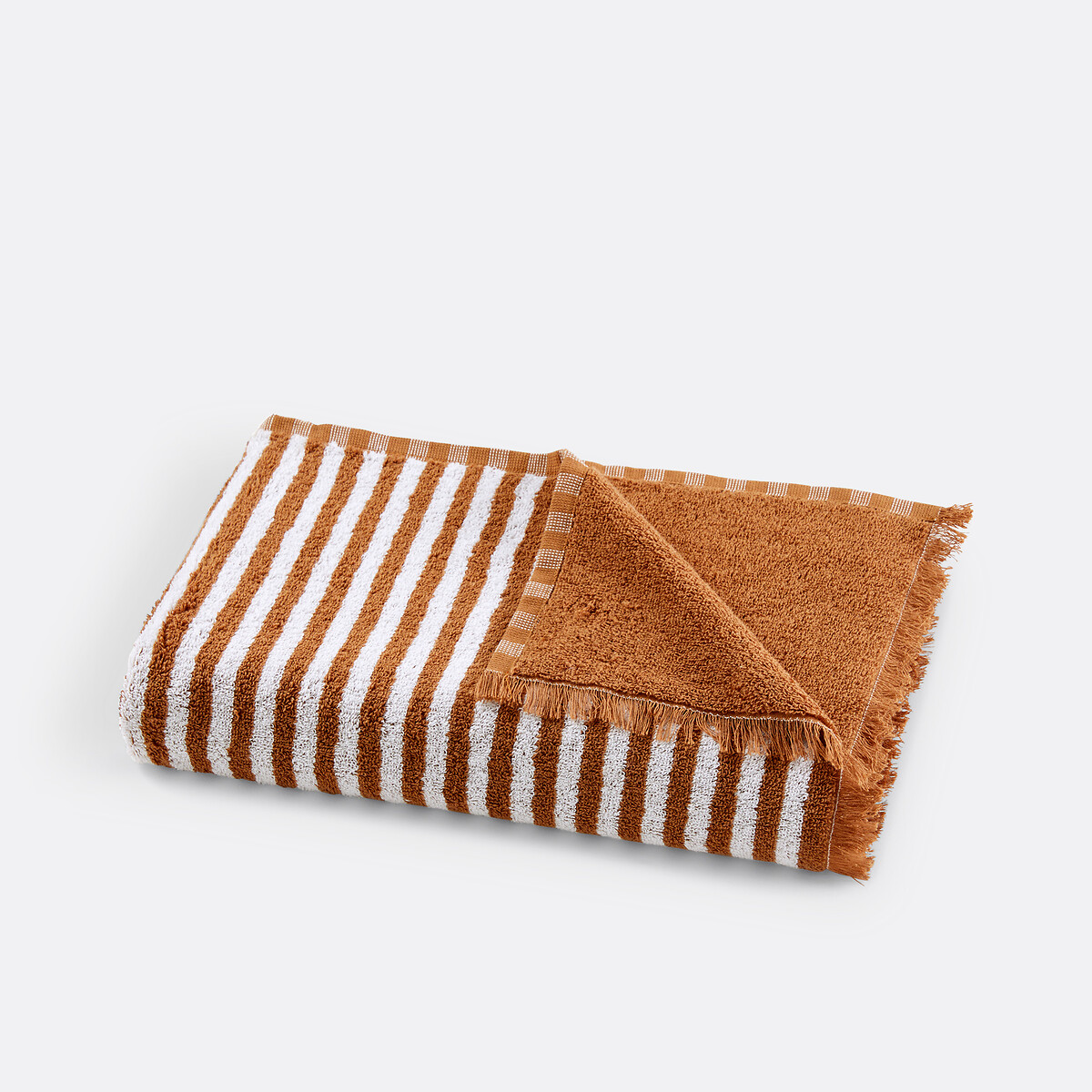 LA REDOUTE INTERIEURS<br>Toalha atoalhada 500 g, listrada, Arzon