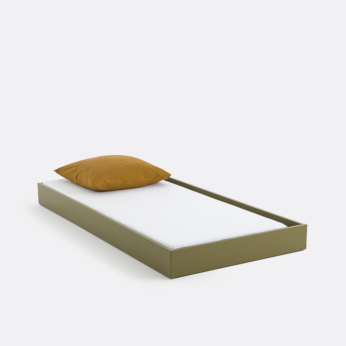 LA REDOUTE INTERIEURS<br>Cama com gaveta estilo retro vintage, 1 pessoa, Adil