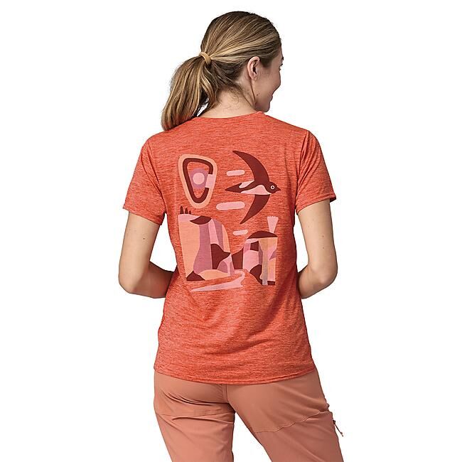 PATAGONIA - T-SHIRT MC CAP COOL DAILY GRAPHIC LANDS W