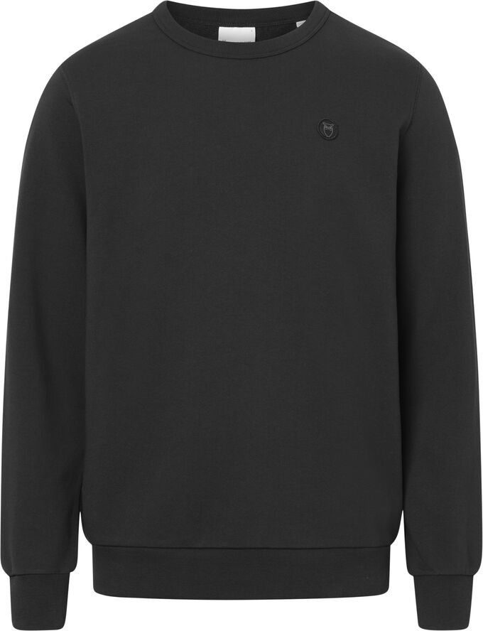 Knowledge Cotton Apparel ERIK basic badge sweat - GOTS/Vegan 1300