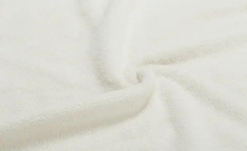 Como Green Badetuch Kuschel Wuschel Creme 100x150 cm