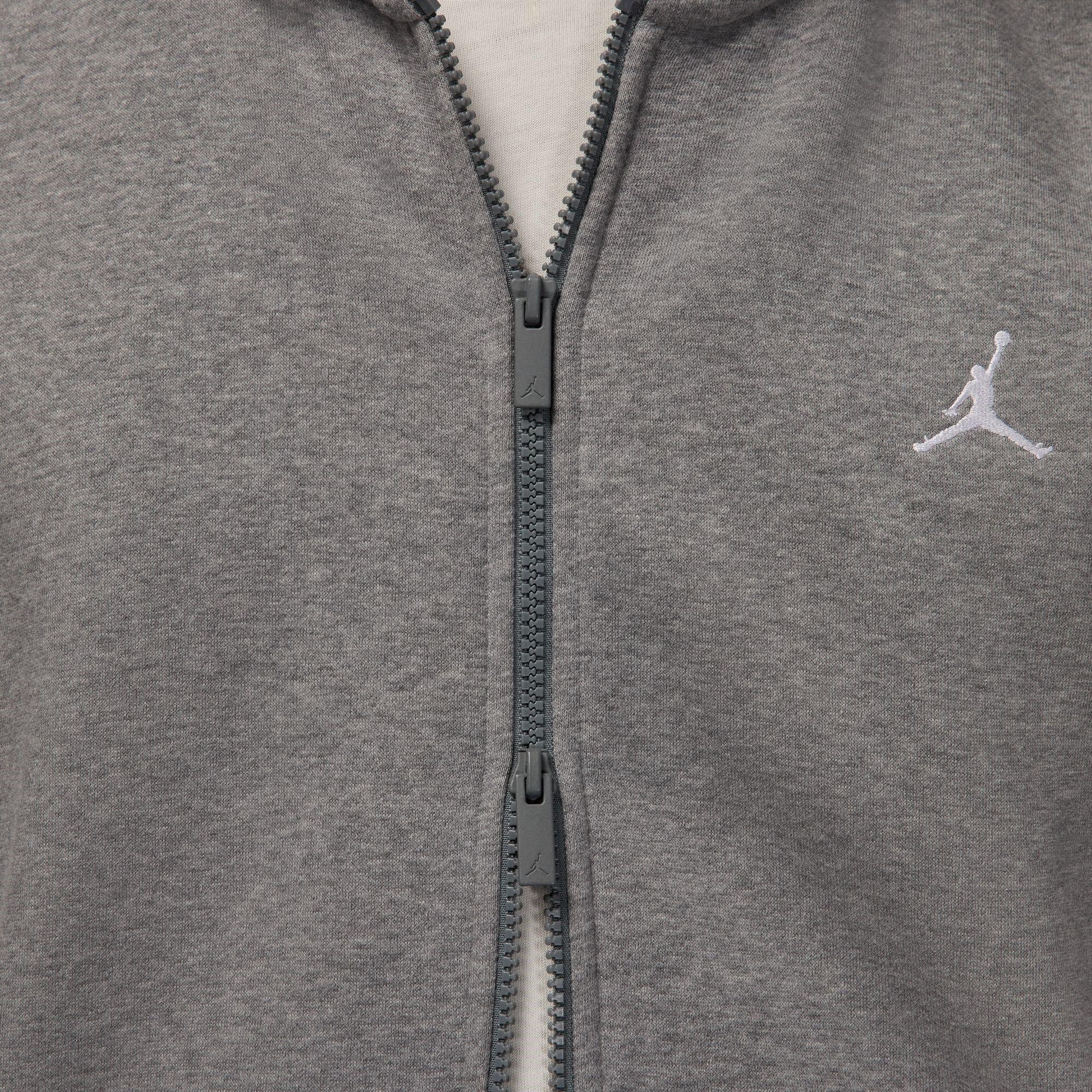 Air Jordan Essentials Mens Full Zip Fleece Hoodie