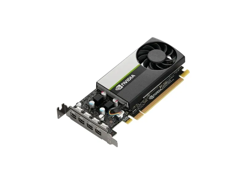 NVIDIA T1000 - Grafikkort - T1000 - 8 GB GDDR6 - PCIe 3.0 x16 lavprofil - 4 x Mini DisplayPort
