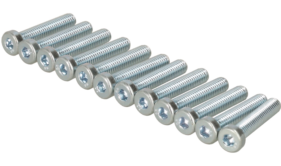 Unbraco bolte 6x30 mm - 12 stk.