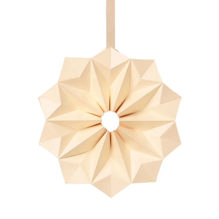 Ferm Living - Papierstern, off-white