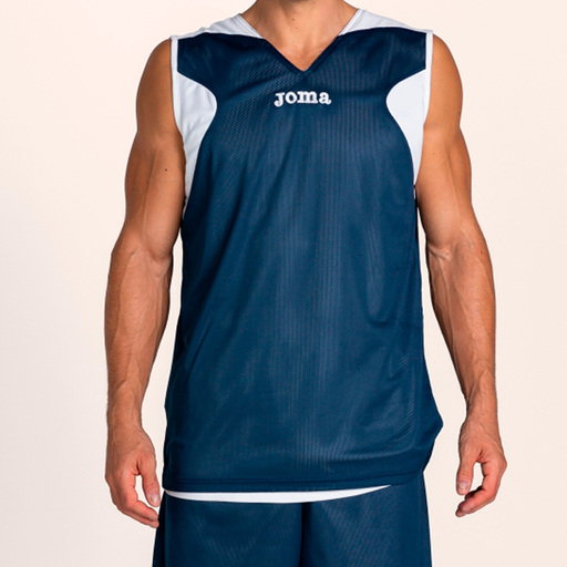Conjunto reversível Joma azul-marinho e branco