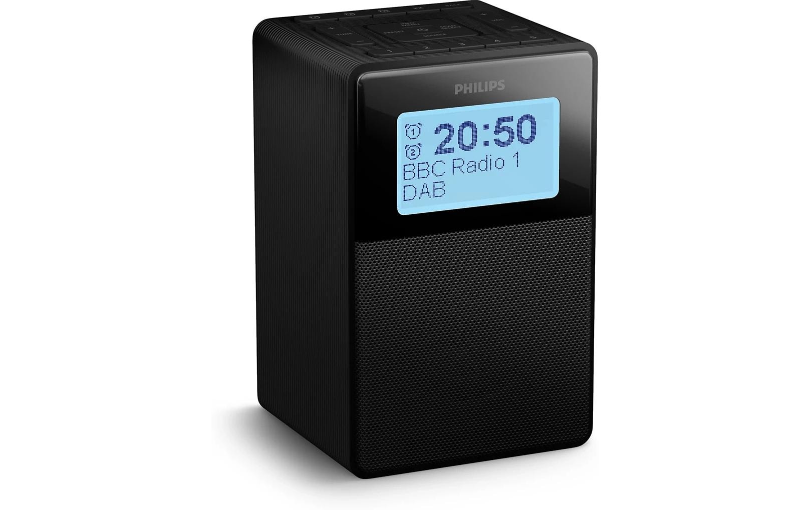 DAB+ Radio TAR5100/10 SchwarzWasserdichter Digitalradio-Wecker mit Bluetooth und DAB+/FM