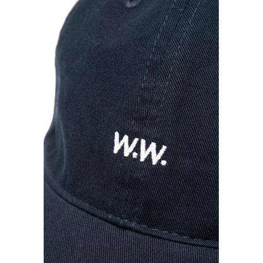 Wood Wood Low Profile Cap, Dark Navy, One size