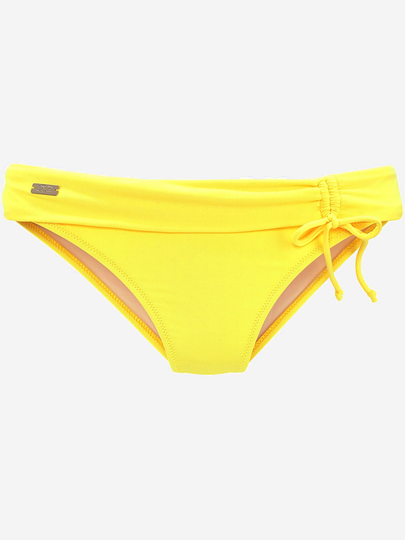 Bas de maillot de bain ceinture à revers